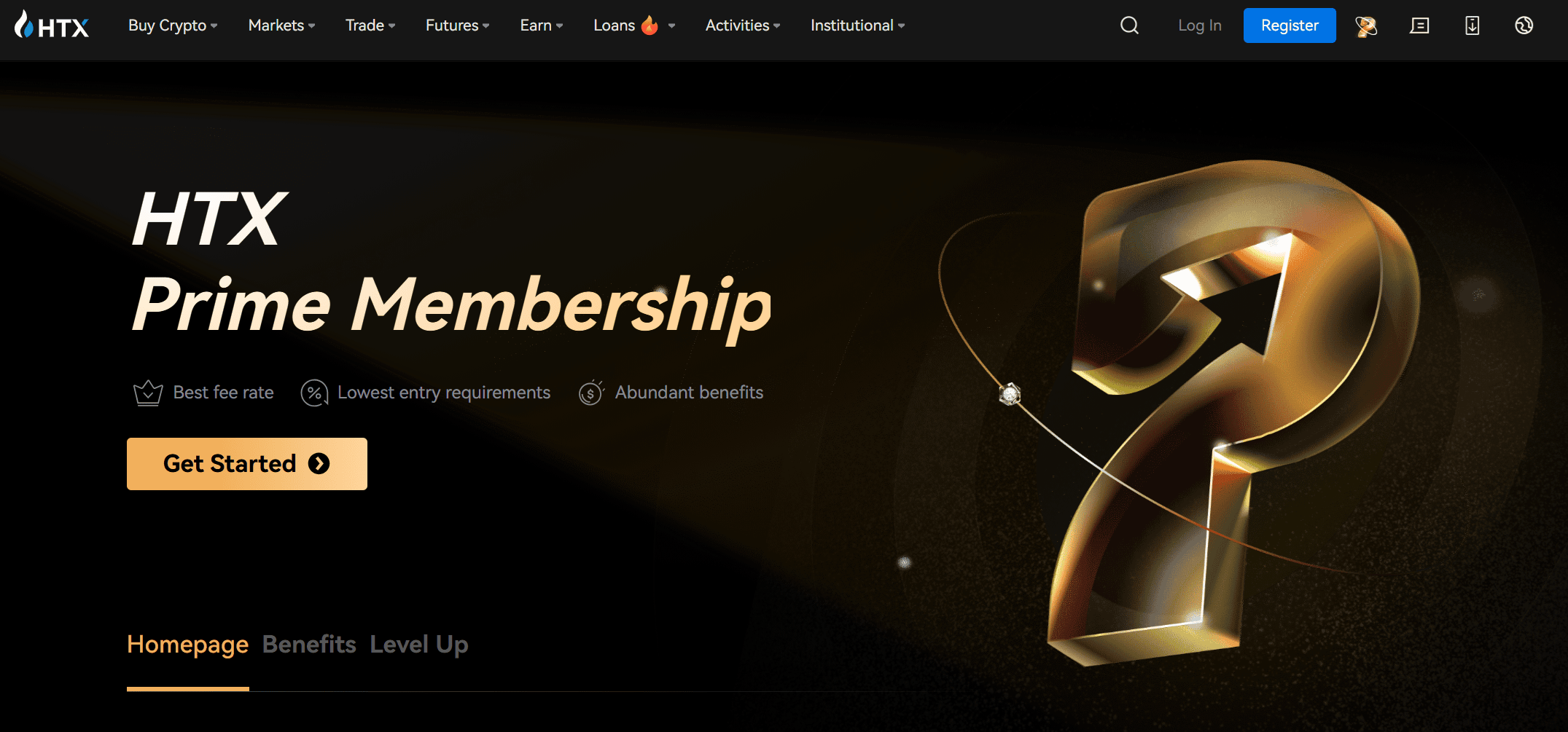 HTX Prime Level dashboard med avgiftsnivåer och rabatter