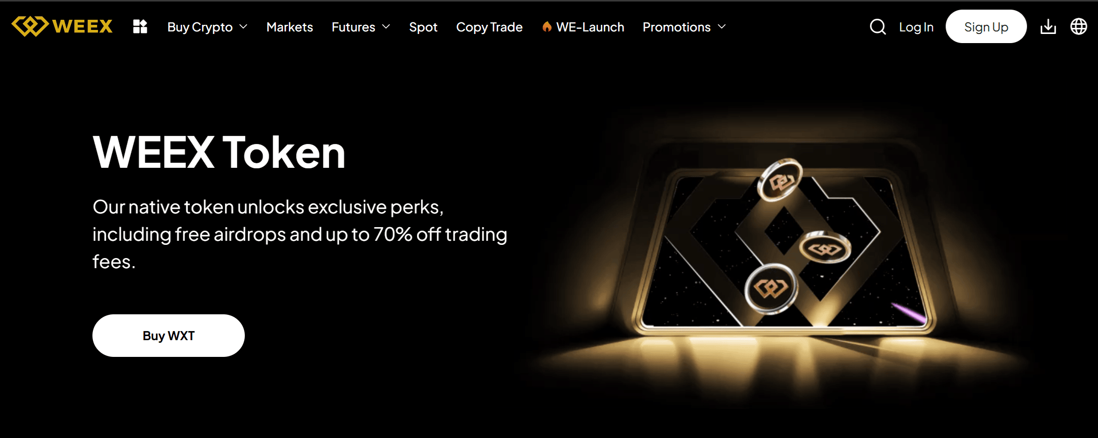 WEEX WXT token fördelar och airdrop-system